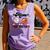 Mom Of Both Basketball Baseball Mom Comfort Colors Tank Top Lagoon