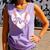 Mother's Day Distressed Heart Baseball Mom Mama Sport Fan Comfort Colors Tank Top Lagoon