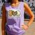 Peace Love Baseball Mom Leopard Print Mother's Day Comfort Colors Tank Top Lagoon Peace Love Baseball Mom Leopard Print Mother's Day Comfort Colors Tank Top Lagoon
