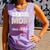 Proud Senior Baseball Mom Class Of 2024 Highschool Baseball Comfort Colors Tank Top Lagoon