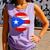 Puerto Rico Baseball Flag Boricua Beisbol Fan Gear Comfort Colors Tank Top Lagoon