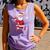 Santa Baseball Christmas Pajamas Xmas Men Kids Boys Comfort Colors Tank Top Lagoon