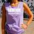 Senior Baseball Mom 2024 Team Parent Helper Class Of 2024 Comfort Colors Tank Top Lagoon