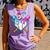 Six Seven Baseball Respect The Drip Boys Baseball Comfort Colors Tank Top Lagoon
