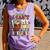 Sorry I Can't My Son Has Baseball Mother’s Day Baseball Mom Comfort Colors Tank Top Lagoon