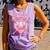 Strike Out Breast Cancer Baseball Drip For Boys Youth Comfort Colors Tank Top Lagoon