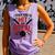 I Teach Kids To Hit And Steal Baseball Softball Coach Premium Tri-Blend Comfort Colors Tank Top Lagoon