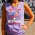 That's My Nephew Out There Baseball Cream Drip Crossed Bat Comfort Colors Tank Top Lagoon