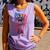 US Flag Baseball Player Batter Sport Lover Team Coach Family Comfort Colors Tank Top Lagoon