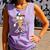 USA Patriotic Baseball Ice Cream Cone Freedom Comfort Colors Tank Top Lagoon