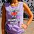 Women's Valentines Day Baseball Stealing Hearts Bases Boys Kids Men Comfort Colors Tank Top Lagoon
