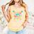 10 Years Old 10th Birthday Baseball Ice Cream Dripping Boys Comfort Colors Tank Top Grey