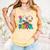 100 Days Of School Baseball Boys Kids Colorful 100th Day Comfort Colors Tank Top Grey