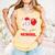 100 Days Of School Baseball Boys Kids Students Comfort Colors Tank Top Grey