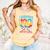 100 Days Of School Baseball Drip 100 Days Boy Girl Kids Comfort Colors Tank Top Grey