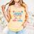 100 Days Of School Baseball Drip 100 Days Of School Comfort Colors Tank Top Grey