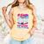 100 Days Of School Baseball Ice Cream Drip For Boys Kid Comfort Colors Tank Top Grey