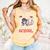 100 Days Of School Dabbing Baseball Hit Student Kids Boys Comfort Colors Tank Top Grey