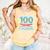 100 Days Of School Drip Ice Cream Baseball For Teacher Kids Premium Tri-Blend Comfort Colors Tank Top Grey