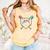 10th Birthday Baseball Bat Ice-Cream Drip 10yrs Old Boys Comfort Colors Tank Top Grey