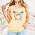 13th Birthday Baseball Bat Ice-Cream Drip 13yrs Old Boy Kid Comfort Colors Tank Top Grey