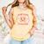 2024 Home Plate Social Club Softball Season Tee Baseball Mom Comfort Colors Tank Top Grey