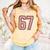 6 7 Number 67 Baseball Meme Tee For Women Comfort Colors Tank Top Grey 6 7 Number 67 Baseball Meme Tee For Women Comfort Colors Tank Top Grey