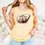 6 7 Six Seven American Baseball Graphic Comfort Colors Tank Top Grey