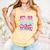 67 33 Days Of School Baseball Drip 100th Day Of School Boys Comfort Colors Tank Top Grey