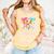 67 Baseball Ice Cream Drip Number Comfort Colors Tank Top Grey