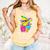 67 Dabbing Banana Baseball 6 7 Dripping Ice Cream Meme Comfort Colors Tank Top Grey
