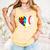 Autism Baseball Heart Autism Puzzle Baseball Mom Comfort Colors Tank Top Grey