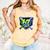 Awesome 67 Baseball Drip Effect Baseball 6-7 Meme Graphic Comfort Colors Tank Top Grey