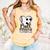Ball Mom Heart Soccer Baseball Mom Comfort Colors Tank Top Grey