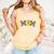 Ball Mom Leopard Baseball Softball Player Mom Comfort Colors Tank Top Grey Ball Mom Leopard Baseball Softball Player Mom Comfort Colors Tank Top Grey