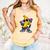 Banana Baseball Drip Comfort Colors Tank Top Grey