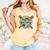 Baseball 100th Day Of School Camouflage Comfort Colors Tank Top Grey