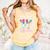 Baseball 11 Year Old Ice Cream Drip 11th Birthday Boys Comfort Colors Tank Top Grey