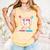 Baseball 13 Year Ice Cream Drip 13th Bday Official Teenager Comfort Colors Tank Top Grey