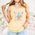 Baseball 4 Year Old Ice Cream Drip 4th Birthday Boy Number 4 Comfort Colors Tank Top Grey