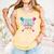 Baseball 50 Year Old Ice Cream Drip 50th Birthday Number 50 Comfort Colors Tank Top Grey