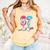 Baseball 67 Ice Cream Drip Six Seven Boys Comfort Colors Tank Top Grey