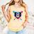 Baseball 8 Year Old Boy Ice Cream Drip 8th Birthday Player Comfort Colors Tank Top Grey