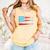 Baseball American Flag Patriotic USA Pride Comfort Colors Tank Top Grey Baseball American Flag Patriotic USA Pride Comfort Colors Tank Top Grey