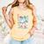 Baseball Character Cartoon Batter Drip Style Women Men Comfort Colors Tank Top Grey Baseball Character Cartoon Batter Drip Style Women Men Comfort Colors Tank Top Grey
