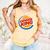 Baseball Dinger King Logo For Home Run Players And Fan Comfort Colors Tank Top Grey Baseball Dinger King Logo For Home Run Players And Fan Comfort Colors Tank Top Grey