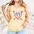 Baseball Drip I Was 6 Now I'm 7 67 Meme 7th Birthday Comfort Colors Tank Top Grey