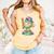 Baseball Drip For Boys Ice Cream Drip Baseball Sport Comfort Colors Tank Top Grey