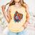 Baseball Drip Ice Cream Sprinkles Baseball Glove For Boys Comfort Colors Tank Top Grey