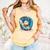 Baseball Drip Ice Cream Sprinkless Glove Boy Kid Comfort Colors Tank Top Grey